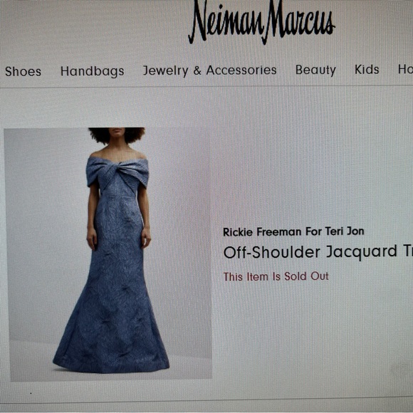 Ricki Freeman TERI JON size 16 (altered). I’m 5’4”- brighter blue - Picture 15 of 15